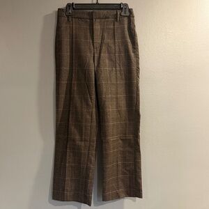 *GENTLY WORN* Women's Size 0 Urban Outfitters High Waisted Plaid Cropped Pants
